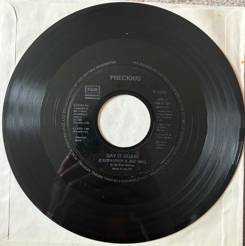 Precious say again inch - it,