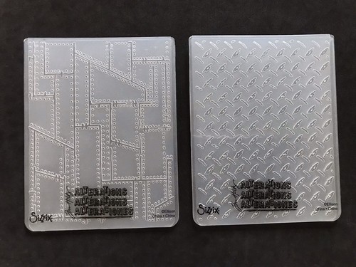 Diamond plate riveted metal - plate,