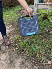 Solar S12 Electric Fence Energiser with Gallagher Panel Battery