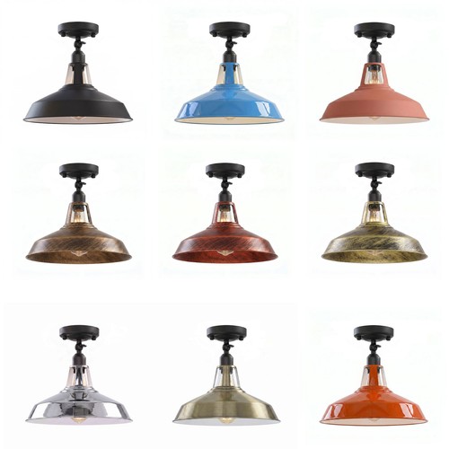 Industrial e27 ceiling light - ,