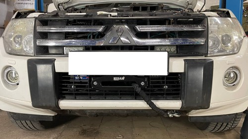 Winch mounting plate - winch,