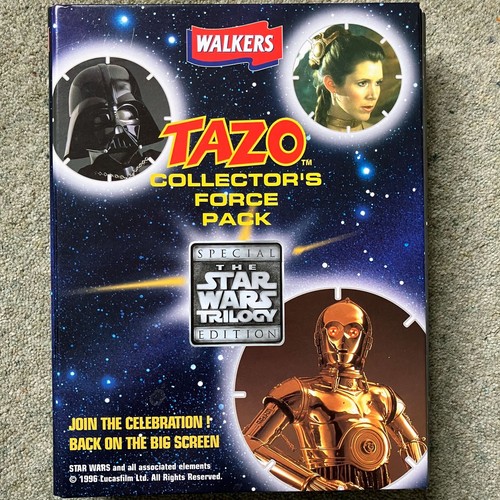 Star wars trilogy tazo - star,