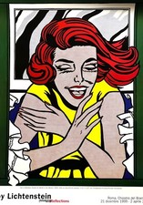 Roy Lichtenstein - Original Vintage Manifesto - Exhibition at Bramante's Cloister