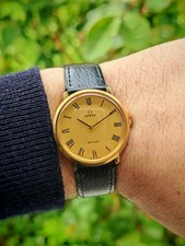 Omega De Ville Gold Brushed