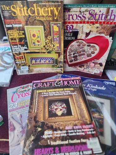 Lot counted cross stitch - lot,