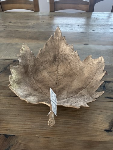 Large antique gold - gold, leaf