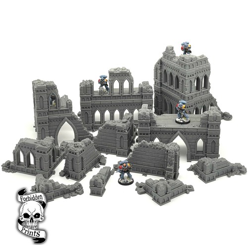 Blackthorn gothic ruined city - ruined,