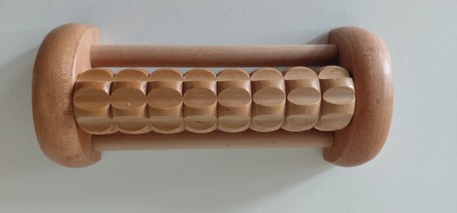 Wooden foot massager - wooden,
