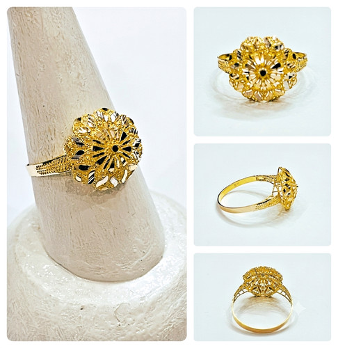 22k beautiful lady ring - ring, in