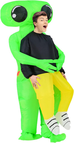 Inflatable alien costume - alien,