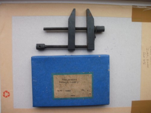 Draper toolmakers clamp wth - draper, 3"