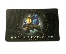 BlizzCon 2009 Exclusive Gift WoW Grunty Murloc Space Marine Pet Loot Card UNUSED