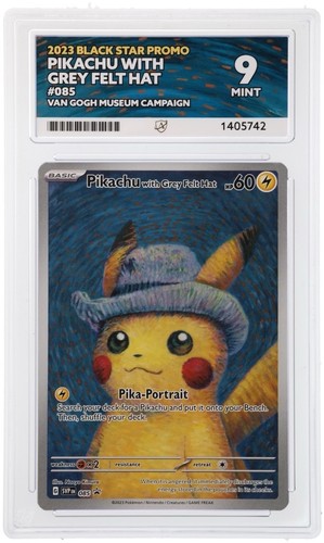Pikachu with grey - with, felt
