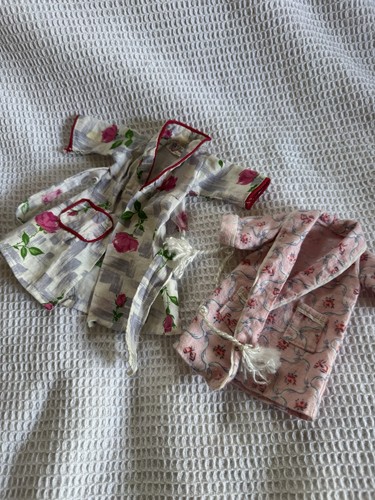 Two dolls dressing - dolls, gowns