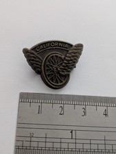 Vintage California Winged Wheel Badge Spike Attachments