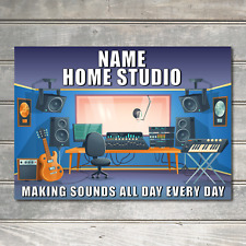 PERSONALISED Home Studio Sign