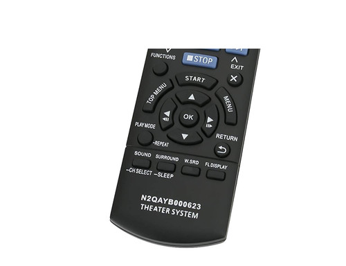 New panasonic replaced remote - panasonic,