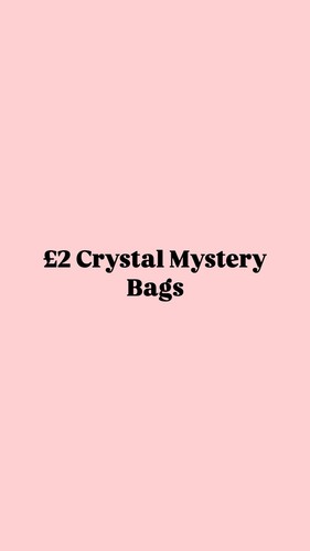 Crystal mystery bags - crystal,