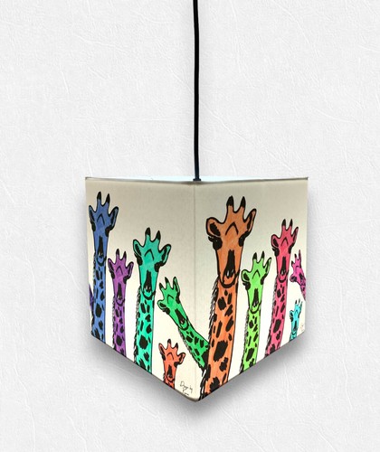 Handmade funky giraffes - funky,