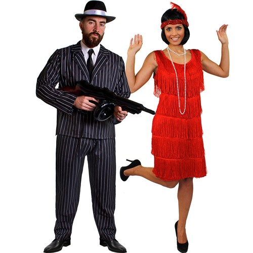 Gangster and flapper - and, couples