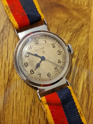 Vintage waltham military wrist - vintage,