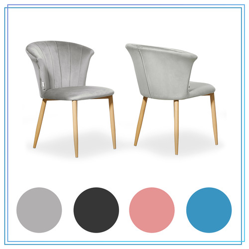 Elsa velvet lux - velvet, chair