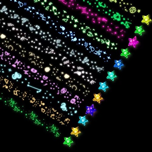 Luminous origami paper lucky - luminous,