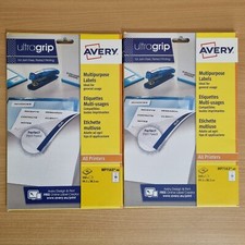 1120 Avery Self-Adhesive Multipurpose White Labels A4 MP7163-40 (14 x 80 Sheets)