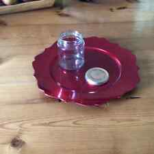 Jam jars holds 1lb good quality, cleaned, unlabelled, clear with lids, preserves