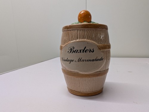 Vintage baxters marmalade jar - vintage,