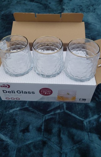 Set glass tumblers - 6,