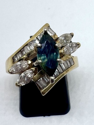 Lady diamond solitaire ring - lady's,