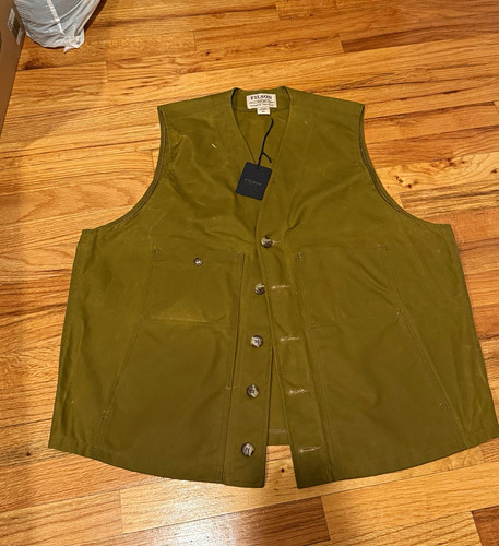 Filson oil tin cloth - filson, vest