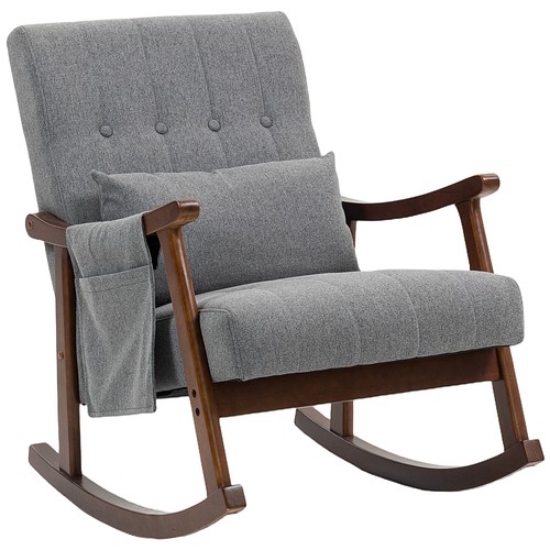 Homcom rocking chair - rocking,