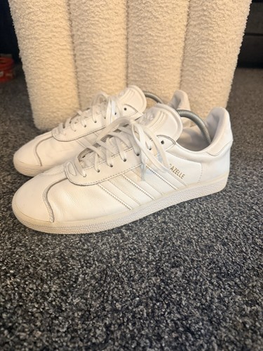 Adidas gazelle white leather - adidas,