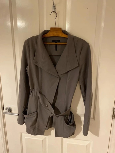 Sarah pacini grey jacket - grey, with