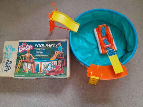 Vintage barbie pool - barbie, 1973