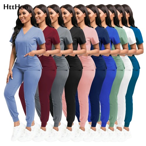 Women medical scrubs set - scrubs, nurse