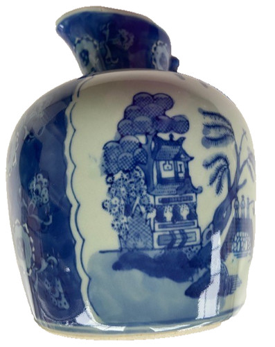 Oriental glazed pitcher - glazed, jug