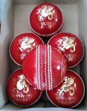 Wyvern Red Leather Cricket Balls, Size Junior @ Only £7.95p each - League Grade