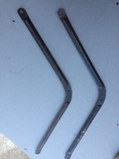 CLASSIC MOTORCYCLE  PAIR FRONT MUDGUARD STAYS BSA BANTAM ? NEW OLD STOCK