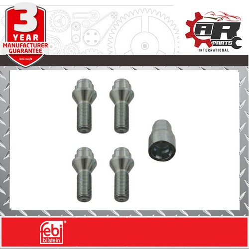Febi locking wheel nut set - nut,