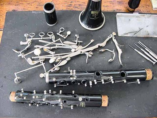 Clarinet repad service - clarinet,