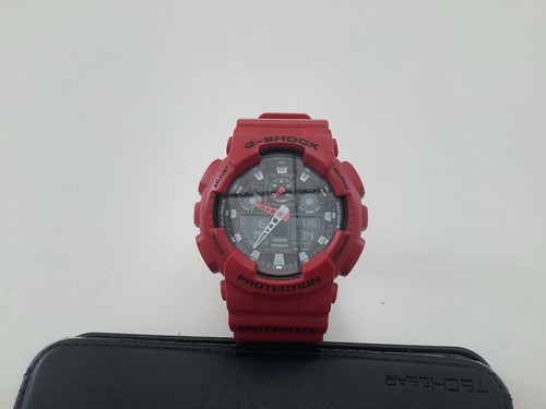 Casio shock 100b - casio, red