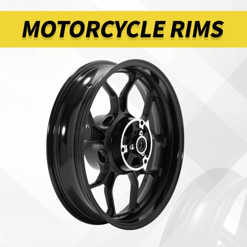 Aluminium tubeless rear - 17"x4",
