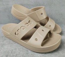 Ladies Crocs Beige Bone Baya