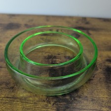 Vintage Art Deco Bagley Green