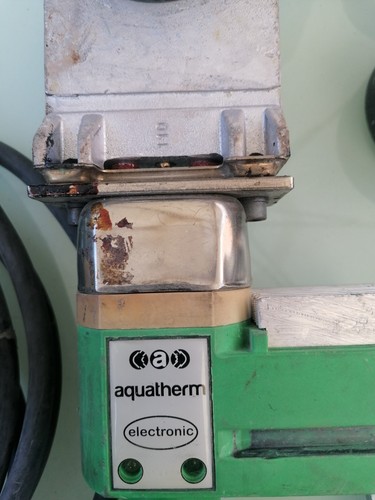 Plastic pipe welding - , machine