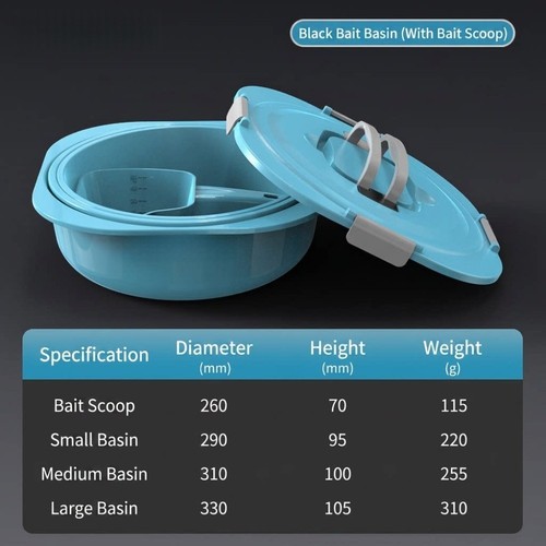 Deep bait mixing bowls piece - mixing,