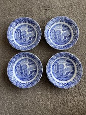 Set Of 4 Small Copeland Spode’s Italian Fruit Dessert Bowls